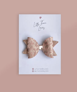 Gold Leopard Clip