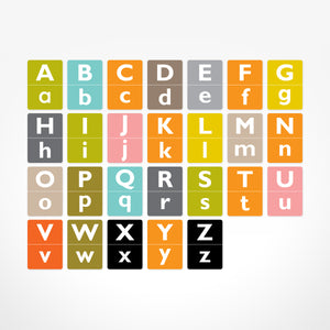 Animal Alphabet Flash Cards for Toddlers - Educational Double-sided Cards with Uppercase and Lowercase Letters, Fun Animal Illustrations