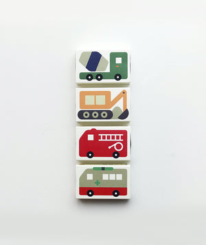 Pocket Crayons - Cars (set of 4)