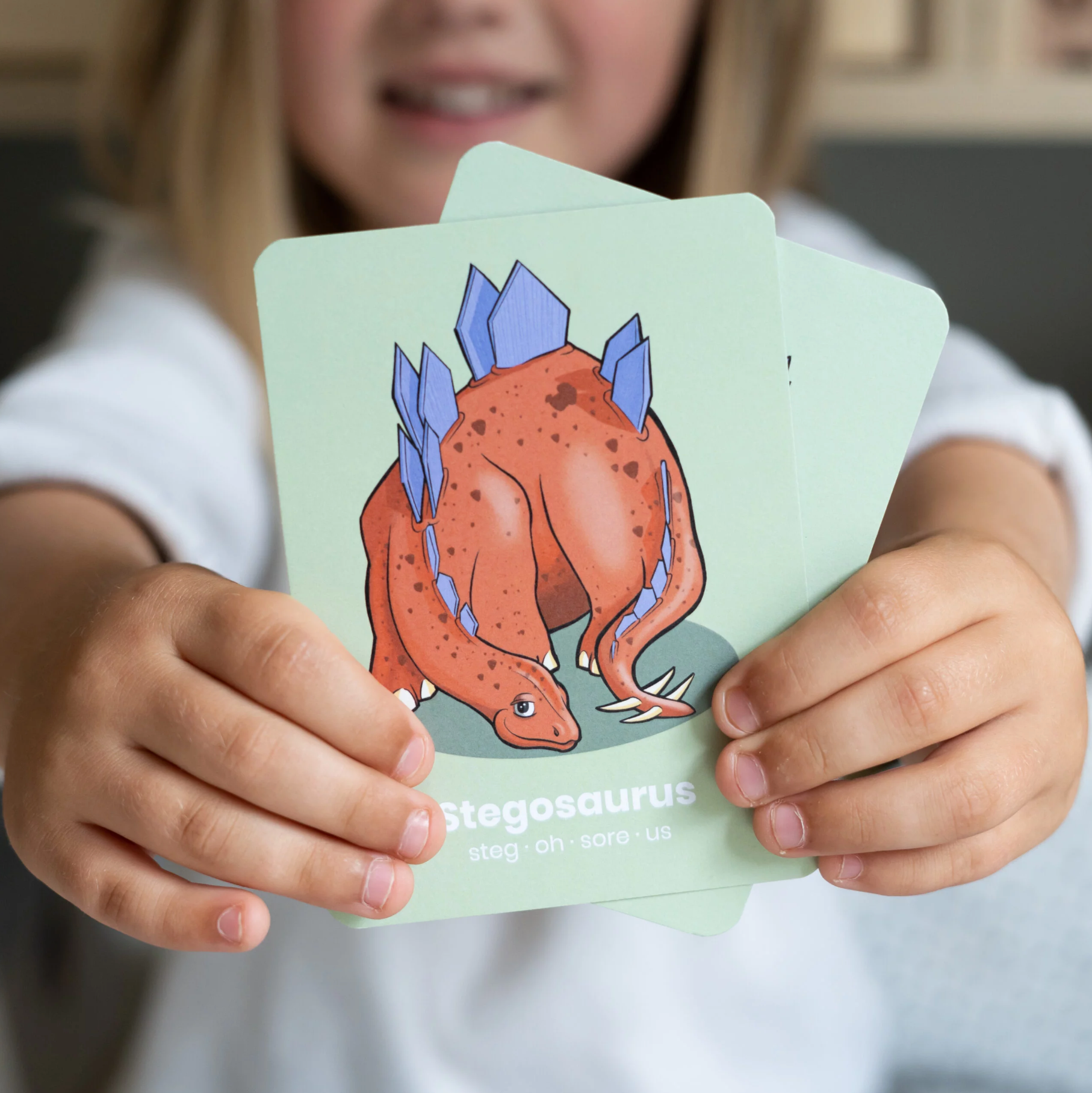 Dinosaur Memory Matching + SNAP Game for Kids - Jumbo Educational Cards