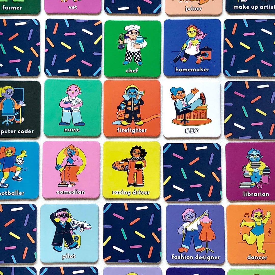 Mr & Miss Match - The equal pairs memory game