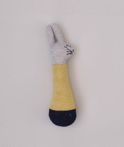 Rabbit Rattle Yellow
