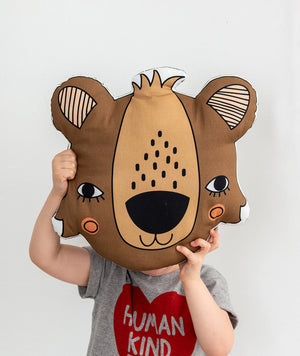 Brown Bear Cushion