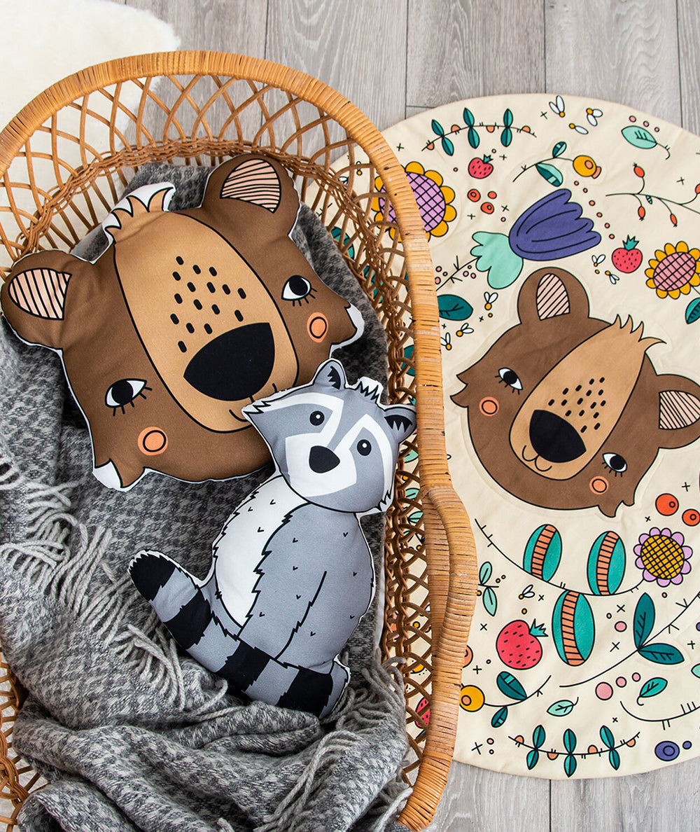 Brown Bear Cushion