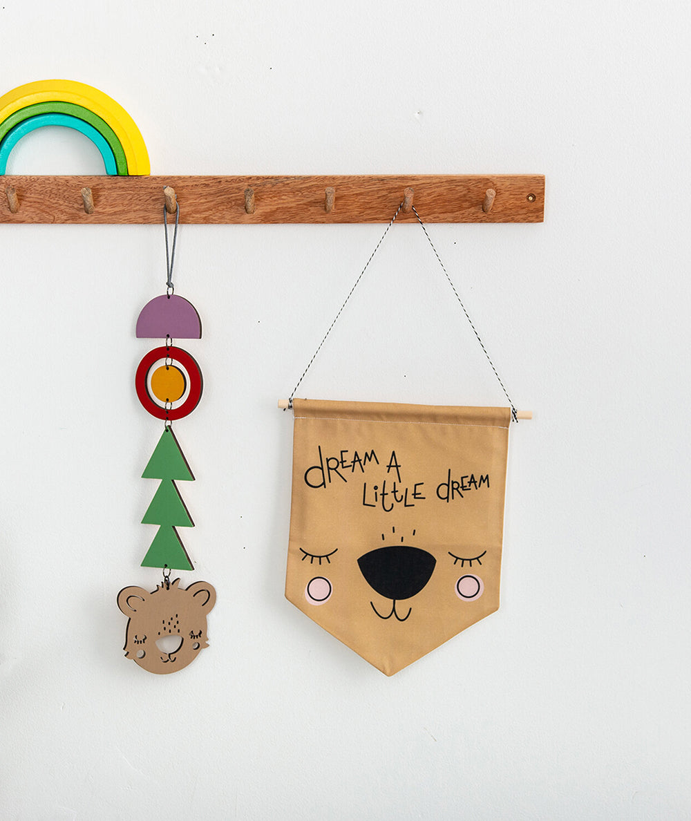 Dream A Little Dream - Teddy Bear Nursery Flag