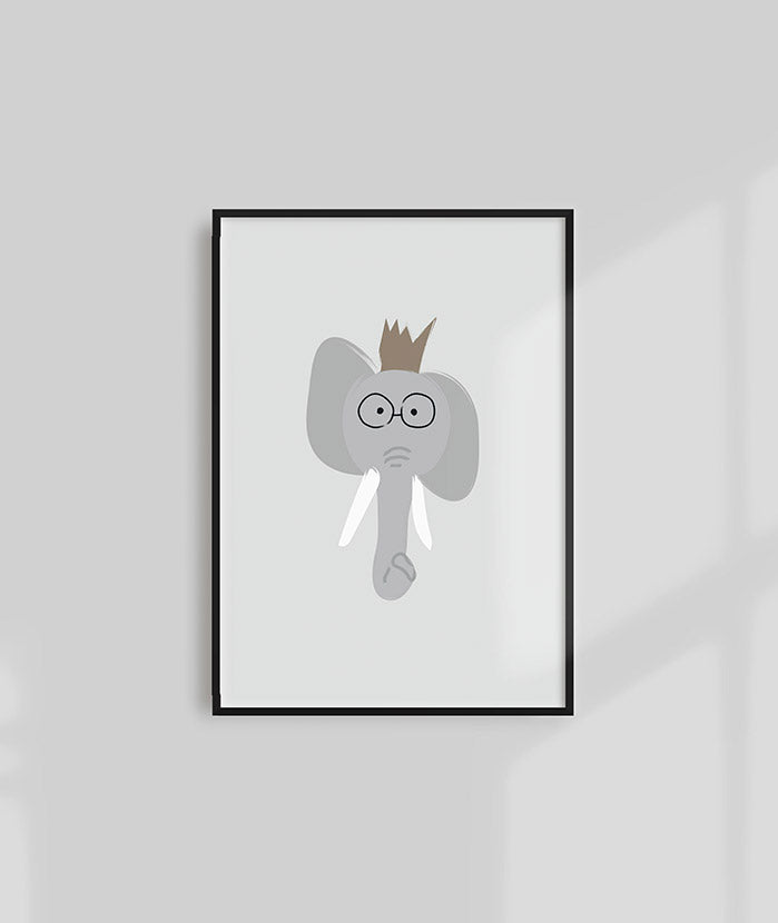 Elephant Specs Print