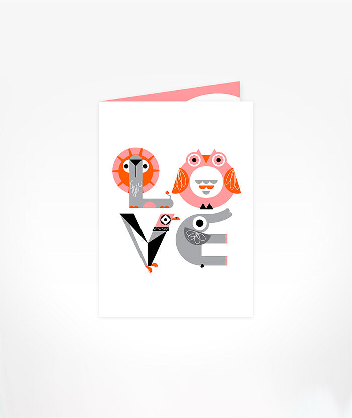 Greeting Card: LOVE