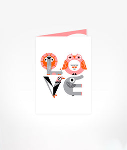 Greeting Card: LOVE