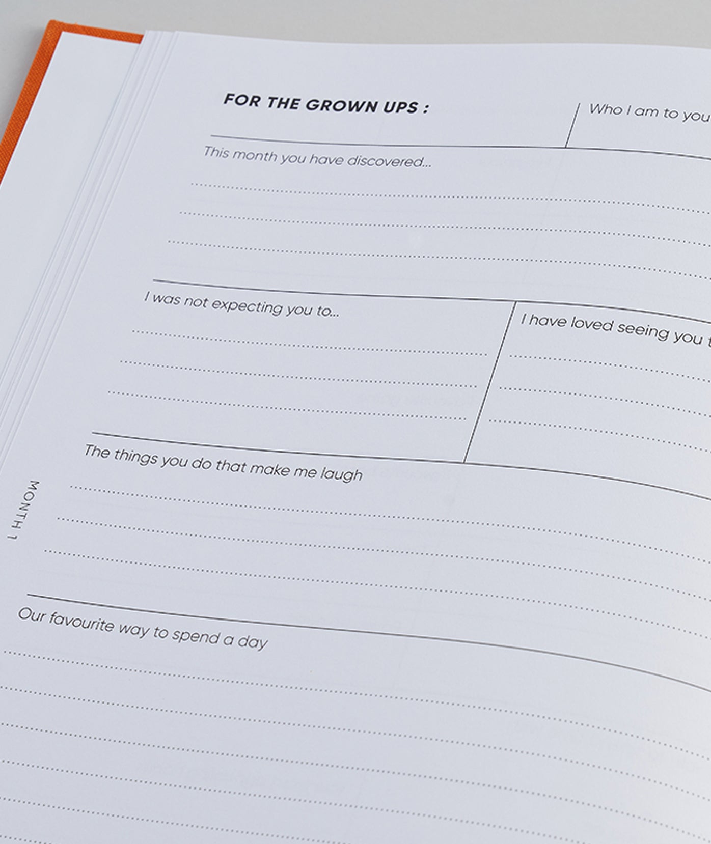 THE BABY BOOK OF YOU: A Record of Your First Year